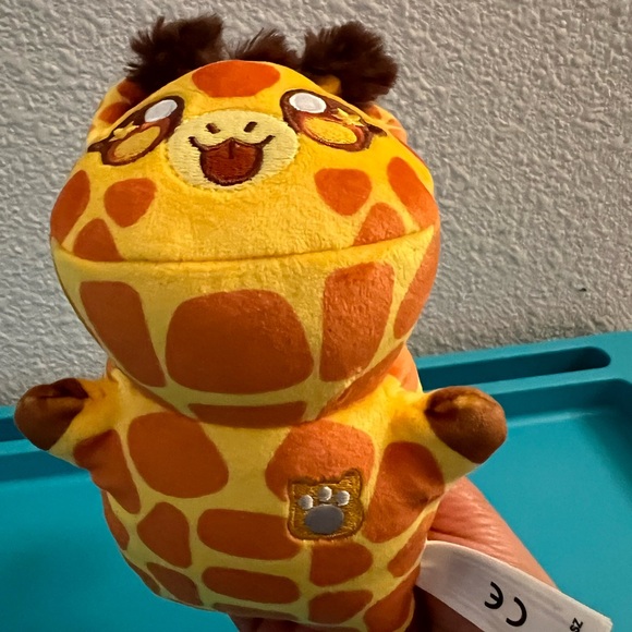 Giraffe Cat  Aphmau MeeMeows Safari Plush Stuffed Animal 6" 2024 - Picture 4 of 12